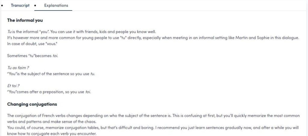 French Together offers helpful cultural insights and grammar explanations.