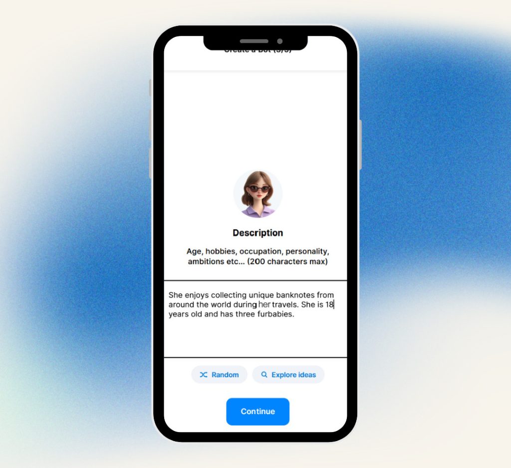 Langotalk allows you to personalize your chatbot.