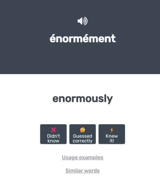 The Listen exercise in flashcards.