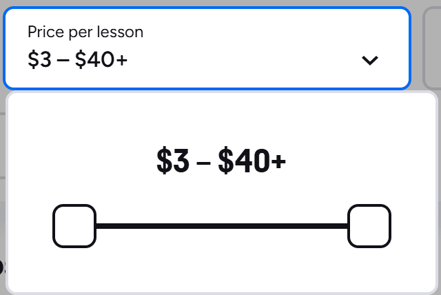 Preply lessons range from $3 to $40 per hour.