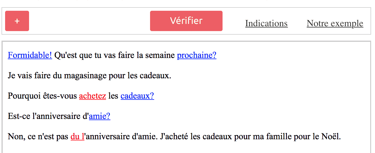 Scribens French spellchecker
