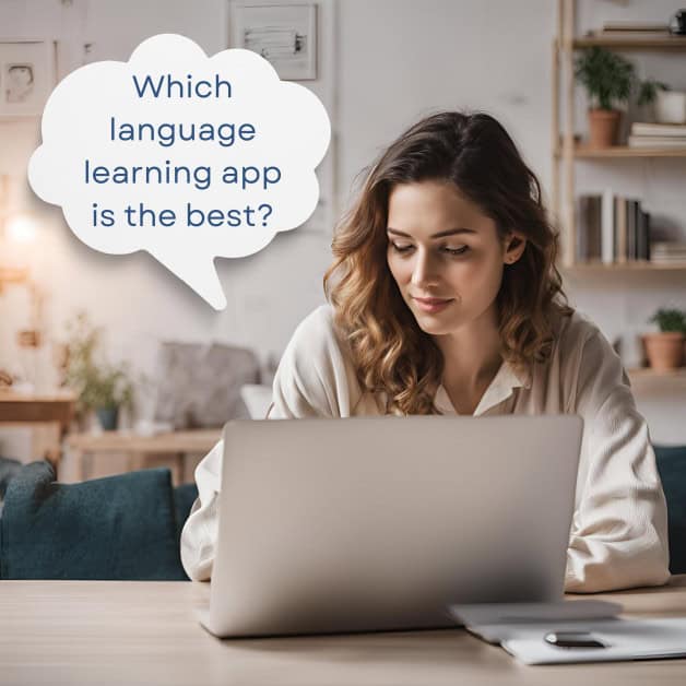 Consider your goals and learning style when choosing a language learning app to use.
